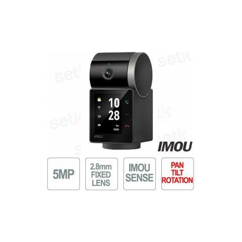 Telecamera Rex VT Pro PT Cube IP /Wi-Fi 5MP / 3K 2.8mm IR mic /Speaker /Screen - Foto 1