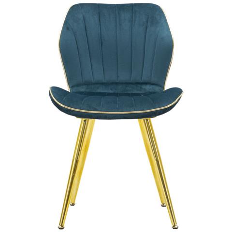 Sedia Paris Space Ottanio /gold Set 2 Pz Cm 46x58x77 - Foto 2