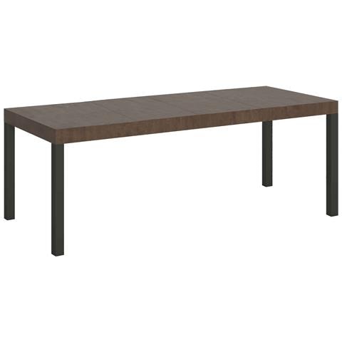 Tavolo Allungabile 90x160/264 Cm Everyday Premium Noce Telaio Antracite - Foto 1