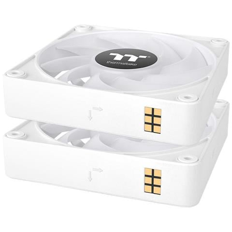 CL-F191-PL14SW-A sistema di raffreddamento per computer Case per computer Ventilatore 14 cm Bianco 3 pz - Foto 2