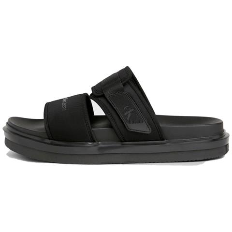 Double Bar Sandali Sintetico Scarpe Uomo Nero Eu 42, Ym0ym00946 0gt - Foto 2