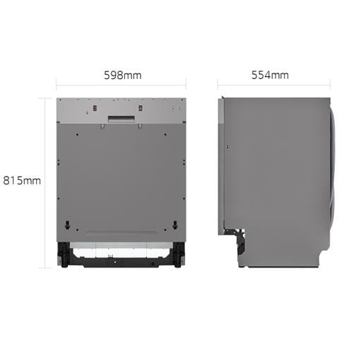 Lavastoviglie DB243TX da Incasso a Scomparsa Totale Classe D Capacità 14 Coperti - Foto 10