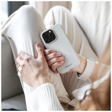 MSC00004 custodia per cellulare 15,5 cm (6.1") Cover Grigio chiaro - Foto 4