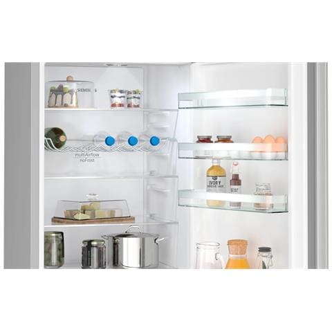 Frigorifero Combinato iQ300 KG39N2LCF Multi Airflow Total No Frost Classe C Capacità Netta 363 Litri Colore Acciaio Inox - Foto 4