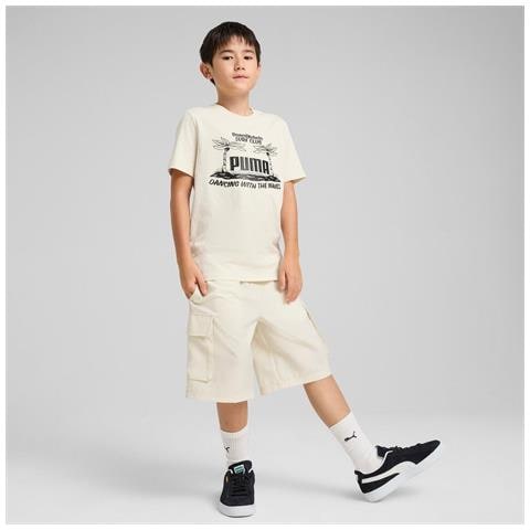 Mid90s Graphic Tee Iii B 68515287, Bambini, Beige, 128 - Foto 2