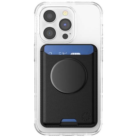 Porta Carte Magsafe Per Smartphone Serie Popwallet Softgoods, Nero - Foto 9