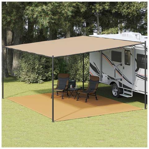 Tappeto da Tenda Sabbia 400x500 cm HDPE - Foto 2