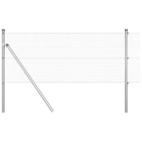 Recinzione in Filo Saldato con 13 Poste 0.8x100 m Acciaio Galvanizzato - Foto 1