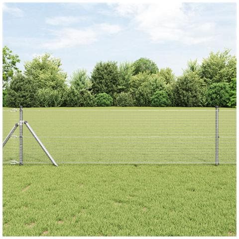 Recinzione in Filo Saldato con 13 Poste 0.8x100 m Acciaio Galvanizzato - Foto 2