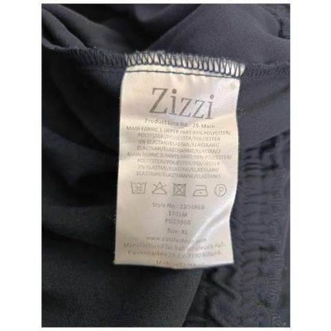 Tuta A Maniche Corte Comoda Leggera Blu Navy Taglia Xl Plus Size - Foto 7