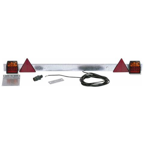 Barra Con Fanali Posteriori Led 12v E Lunghezza Regolabile 1,18-1,72 Metri - Foto 1