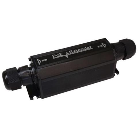 POE-EXT-GD-HP moltiplicatore di rete Ricevitore di rete Nero - Foto 1