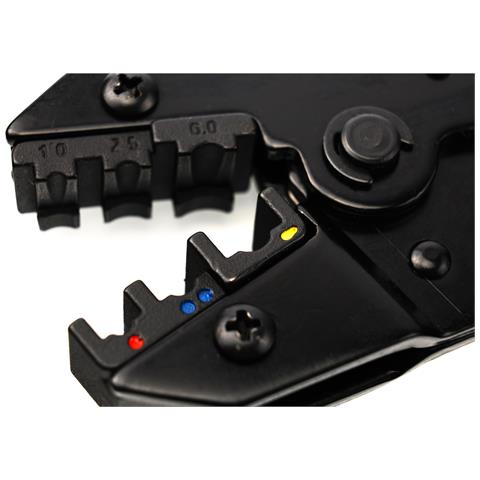 Pinza Crimpatrice Per Terminali Elettrici 0,5-6 Mm - Ergonomica E Precisa | Blocco Di Sicurezza | Uso Professionale E Fai-da-te - Foto 2