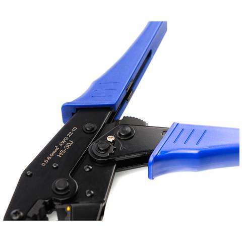 Pinza Crimpatrice Per Terminali Elettrici 0,5-6 Mm - Ergonomica E Precisa | Blocco Di Sicurezza | Uso Professionale E Fai-da-te - Foto 8