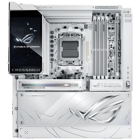 ROG CROSSHAIR X870E GLACIAL AMD X870E Socket AM5 ATX esteso - Foto 1