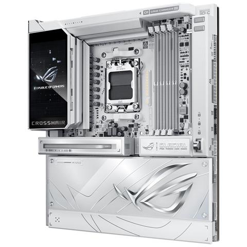 ROG CROSSHAIR X870E GLACIAL AMD X870E Socket AM5 ATX esteso - Foto 3