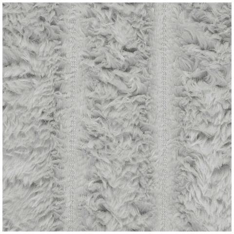 Coperte da Pile 6 pcs Grigio 240 x 220 cm Panno - Foto 9