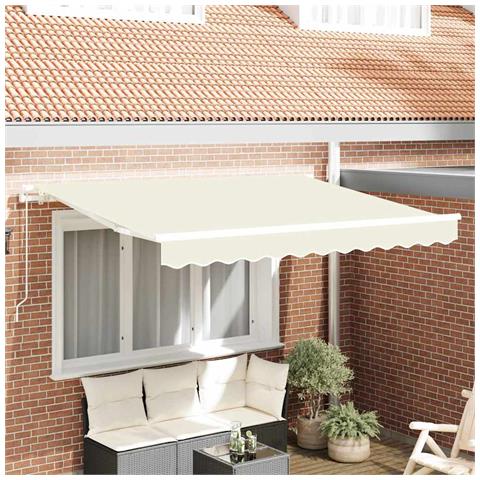 Telo di ricambio per tenda da sole Crema 235 x 195 cm - Foto 2