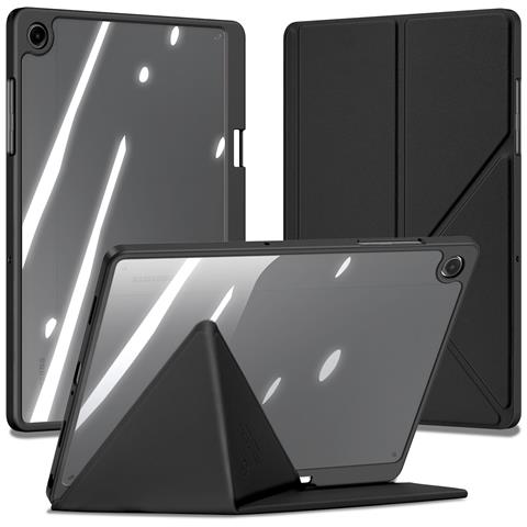 Cover per Galaxy Tab A11+ - TPU+PC+Pelle /PU, Nero - Foto 4