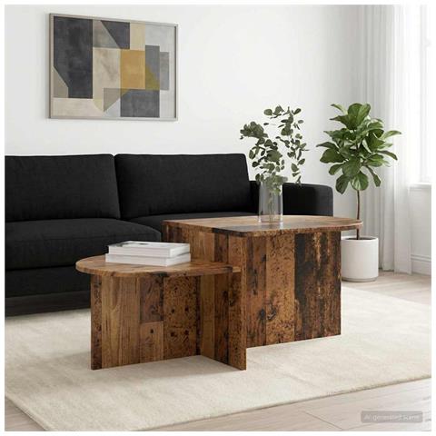 Tavolino da salotto Legno antico 100 x 50 x 40 cm - Foto 2
