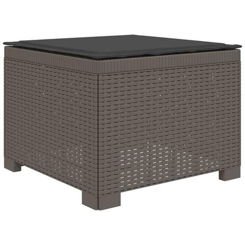 Divano da Giardino a 1 Posto con Cuscino Aspetto Rattan PP - Foto 1