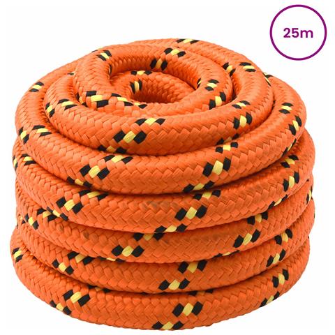 Corda da Barca 4 mm 25 m Arancione - Foto 2