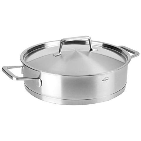 Teglia per torte Foodie con coperchio, in acciaio inox, grigia, 24x6,5x9 cm - Foto 1