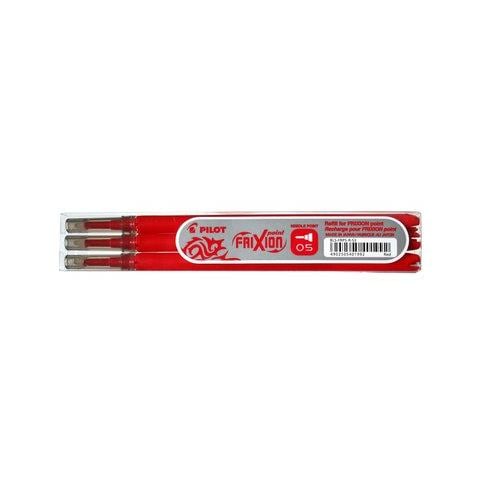 conf. 3 Refill Frixion Point rosso 0.5 mm 006422 - Foto 1