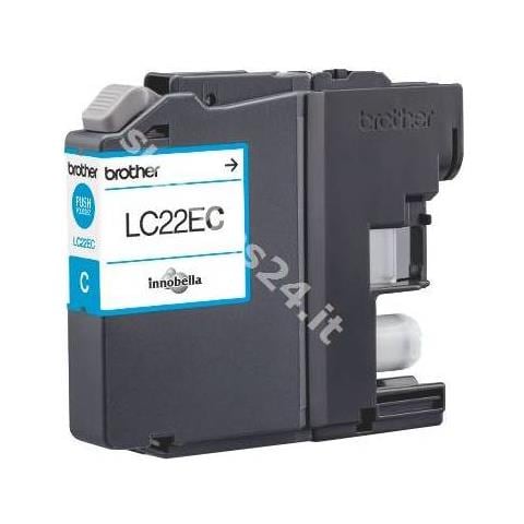 Original Cartuccia D'inchiostro Ciano Lc-22ec Lc22e C ~1200 Pagine 11.8ml - Foto 1