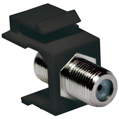 IWP-ADAP-75OFB - Adattatore Keystone BNC 75 Ohm F / F Nero - Foto 1