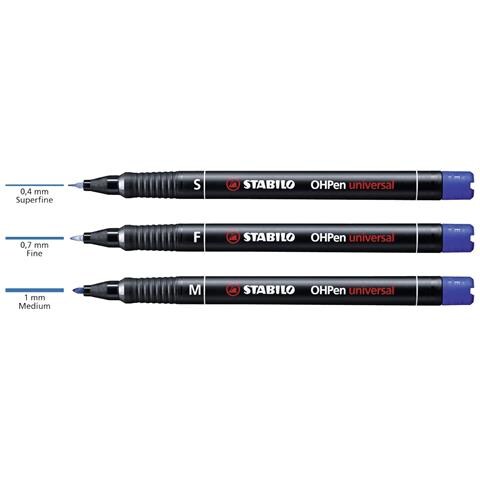 OHPen universal Permanente - Marcatore - Tratto Fine (0,7 mm) - Astuccio da 8 - Colori assortiti - Foto 2