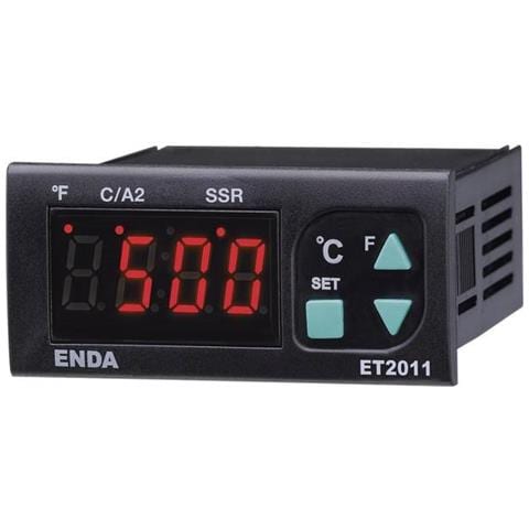 Pid Termostato Pt100 -100 Fino A +600°c Relè 8 A, Ssr (l X L X A) 71 X 77 X 35 Mm - Foto 1