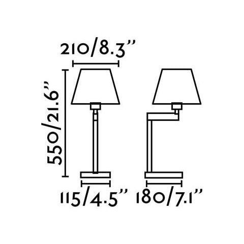 Faro Faro 68488 Artis Lampada Da Tavolo Bronzo 1xe27 - Foto 4