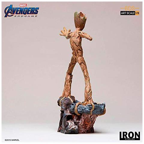 Avengers: Endgame Bds Art Scale Statue 1/10 Groot 24 Cm Marvel - Foto 3
