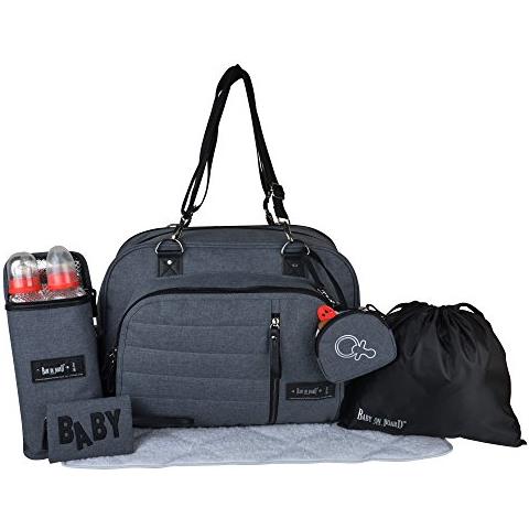 Baby On Board 204300 017 Borsa Giornaliere: Nero - Foto 1
