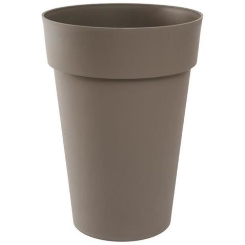 EDA Plastiques Vaso Toscana In Plastica 13,6 Cm - Anti-UV, Antigelo, Prodotto In Francia, Con Riserva D'Acqua - 3