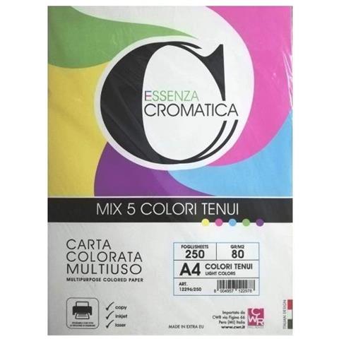 Carta Cromata Tenu 80g 250fg A4 Ass - Foto 1