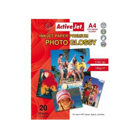 EXPACJPAP0009, 180 g / m², Lucida, A4 - Foto 1