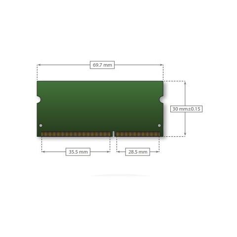 16GB DDR4 SoDIMM, DDR4, Computer portatile, 260-pin SO-DIMM, 1024M x 8, Heatsink, Nero, Verde - Foto 1