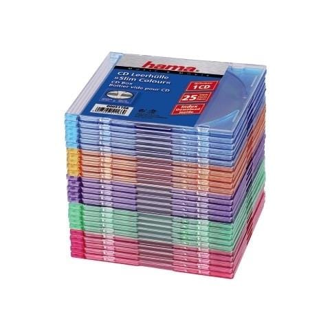CD Slim Box Pack of 25, Coloured 1dischi Multicolore - Foto 2