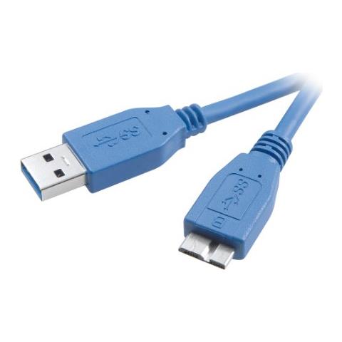1.8m USB 3.0 1.8m USB A Micro-USB B Blu cavo USB - Foto 1