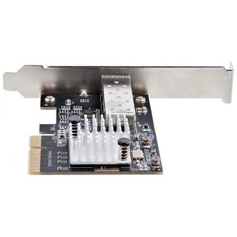 Scheda di Rete PCIe SFP+ 10G - Adattatore Ethernet con Porta SFP+, NIC PCIe Fibra Ottica 10Gigabit - SFP+ Aperto per Modulo e Cavi Conformi MSA, Scheda di Rete Gigabit PCI Express SFP+ - Foto 2