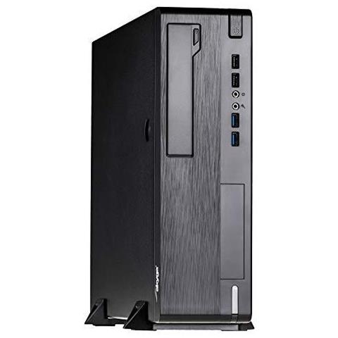 Case AK-502-02BK Midi TowerATX / Micro-ATX / Mini-ITX 2 Porte USB 3.0 Colore Nero - Foto 2