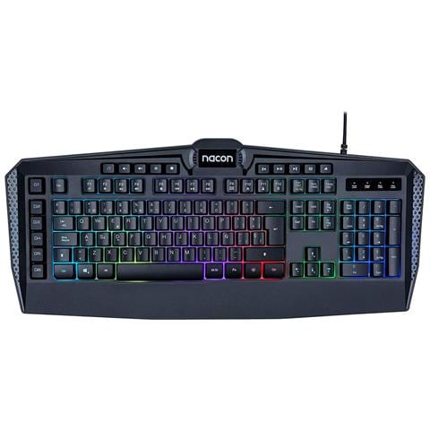Tastiera USB 3665962002263 (Layout QWERTY) Colore Nero - Foto 1