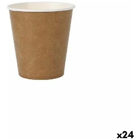 Set Di Bicchieri Monouso Carta Kraft 20 Pezzi 120 Ml (24 Unità) - Foto 1