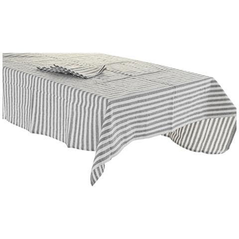 Tovaglia E Tovaglioli Dkd Home Decor 150 X 150 X 0,5 Cm Grigio Bianco Verde - Foto 1