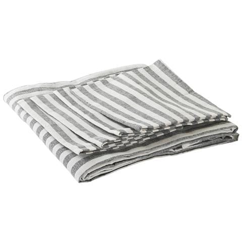 Tovaglia E Tovaglioli Dkd Home Decor 150 X 150 X 0,5 Cm Grigio Bianco Verde - Foto 2