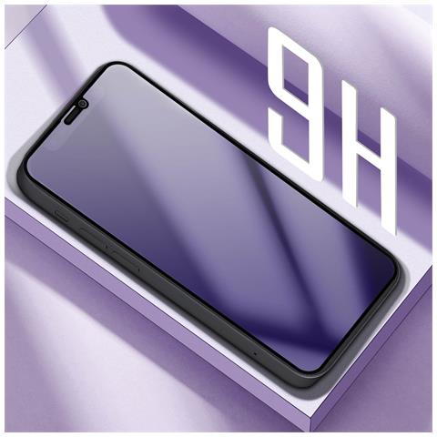 Proteggischermo Per Iphone 12 E 12 Pro Vetro Temperato Anti Luce Blu - Foto 2