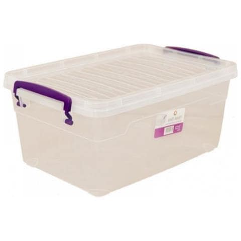 Contenitore In Plastica Trasparente Multiuso 30 Litri - Foto 1
