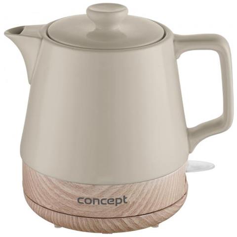 Rk0061 Bollitore Elettrico 1 L 1200 W Marrone, Legno - Foto 1